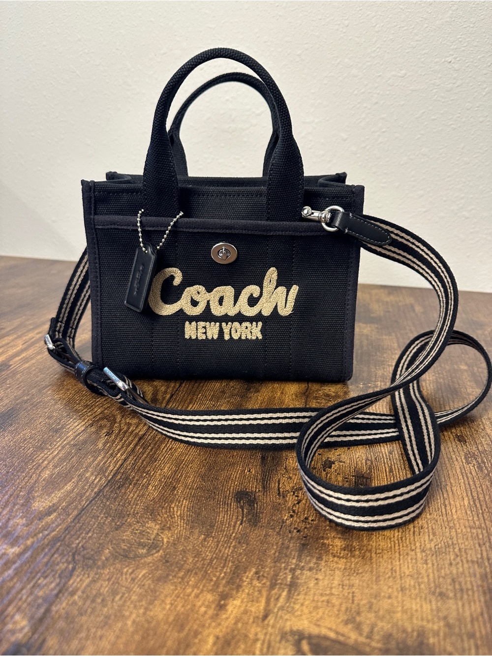 Coach Cargo Mini Canvas Tote Bag 20
